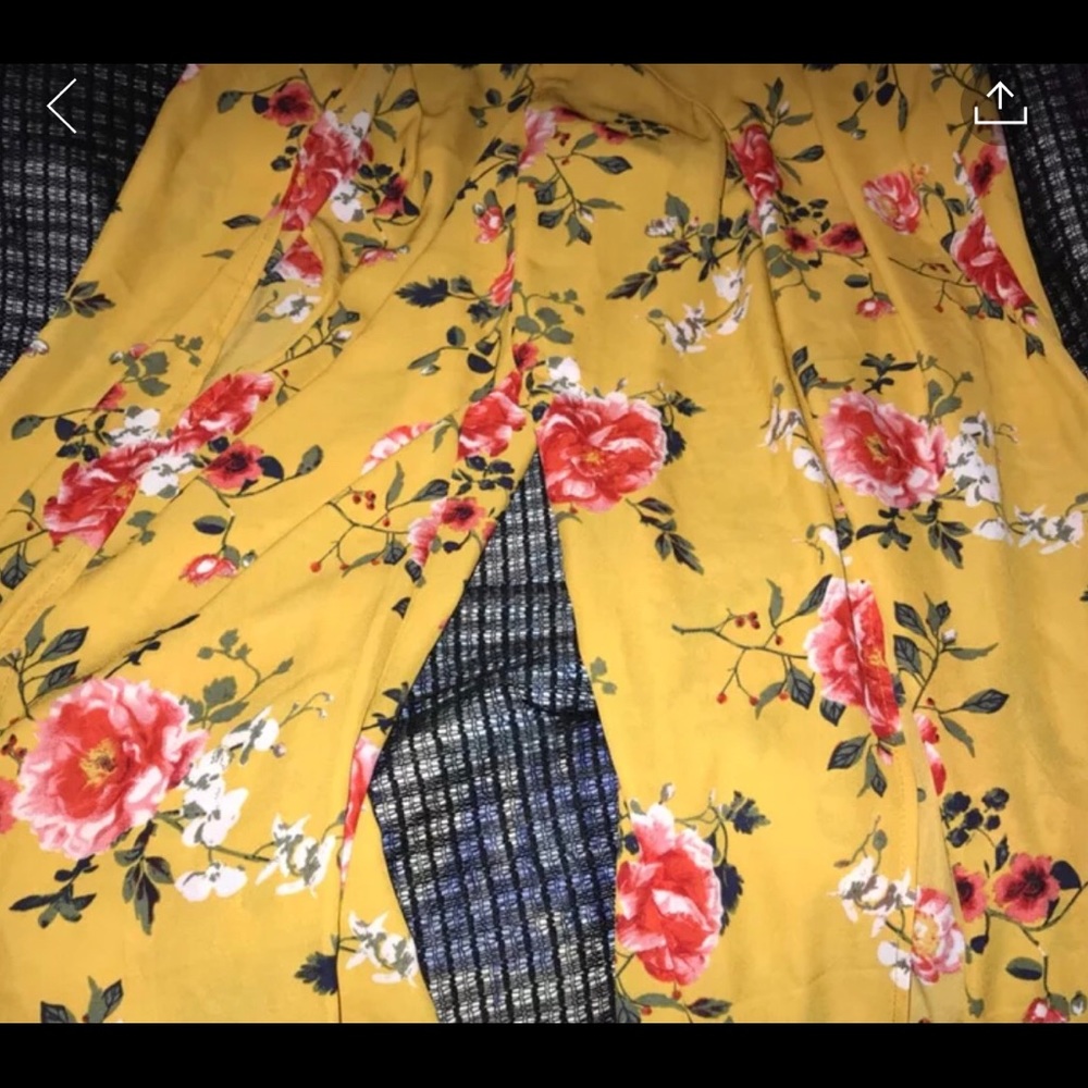 Pants with slits in the front